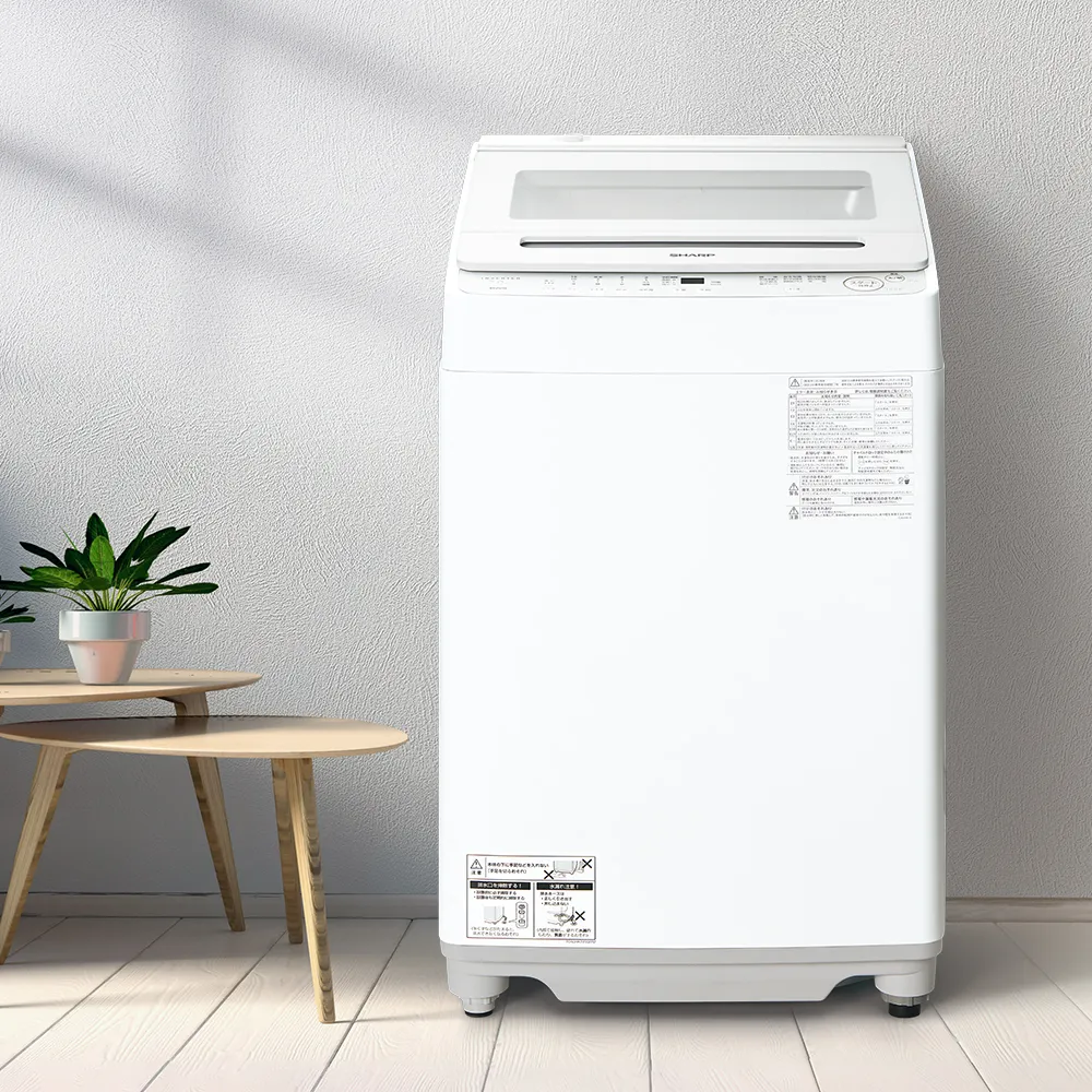 301取付無料！SHARPおしゃれホワイトインテリア冷蔵庫7kg洗濯機セット