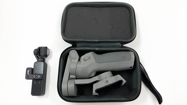 折りたたみ式への対応で約半分の収納サイズを実現したDJI OSMO MOBILE