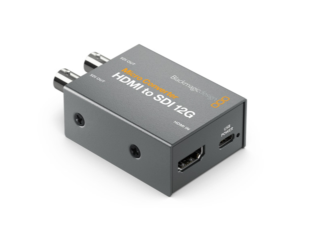 ブラックマジックデザイン、「Micro Converter 12G」シリーズ3モデルを