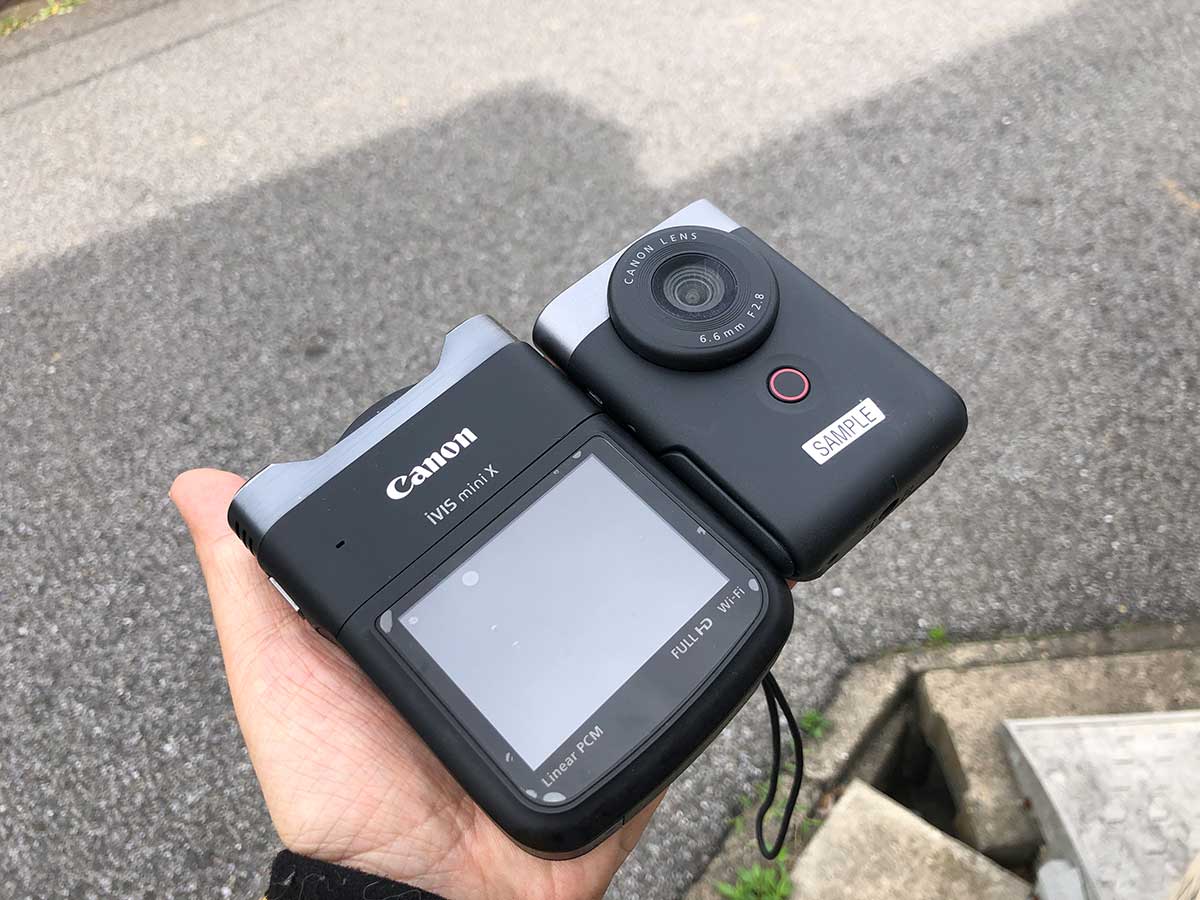 iVIS mini Xの後継か。ポケットサイズのVlogカメラ「PowerShot V10