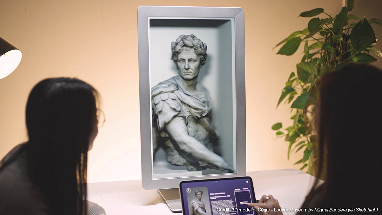 Looking Glass、メガネなしで3D体験できる3Dディスプレイ「Looking