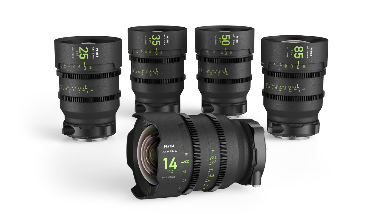 NiSi Filters、シネマレンズシリーズ「ATHENA PRIME LENS」発売。超