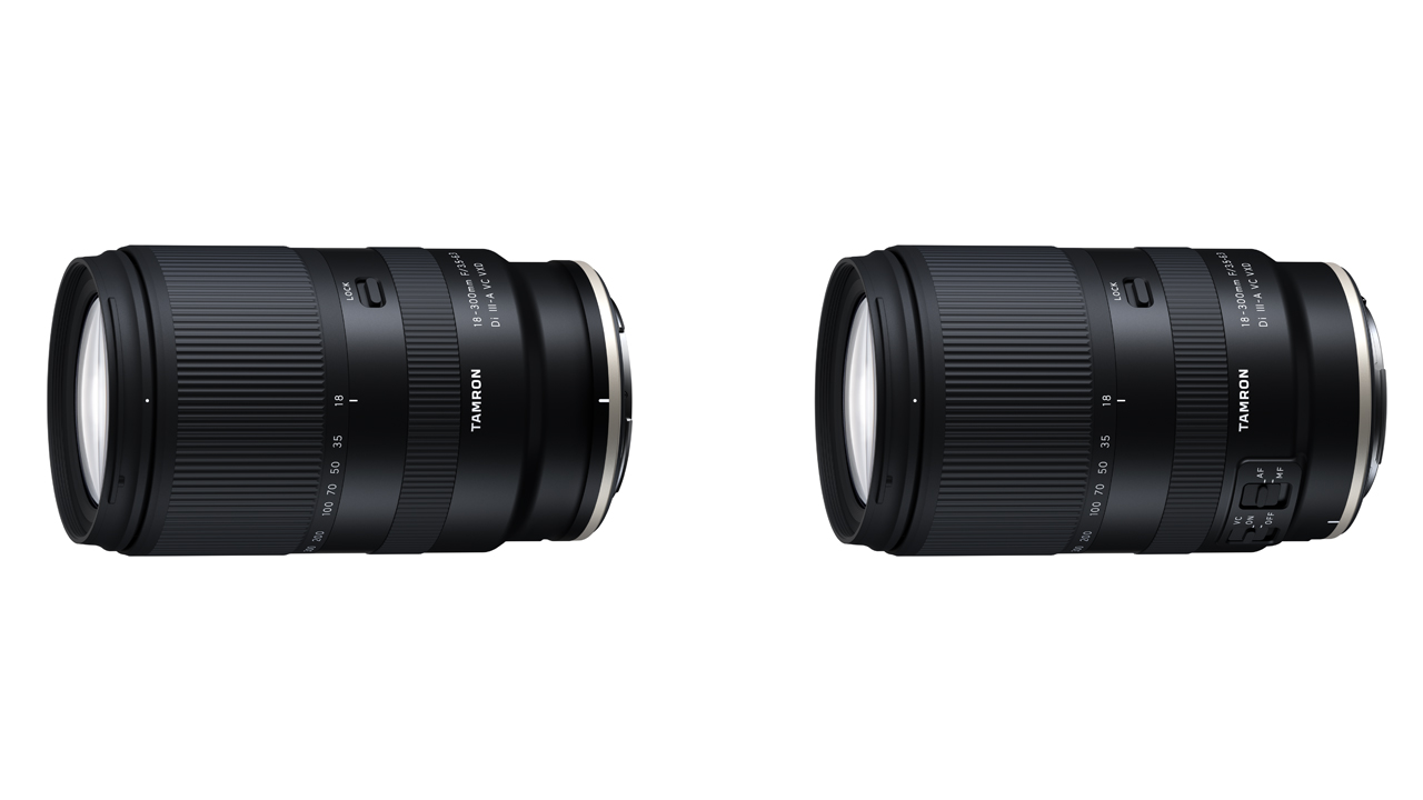 タムロン、高倍率ズームレンズ「18-300mm F/3.5-6.3 Di III-A VC VXD