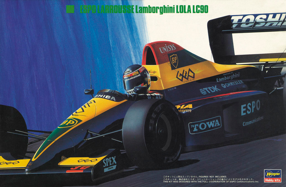 Espo larrousse Lamborghini LOLA LC90 Hasegawa 20330