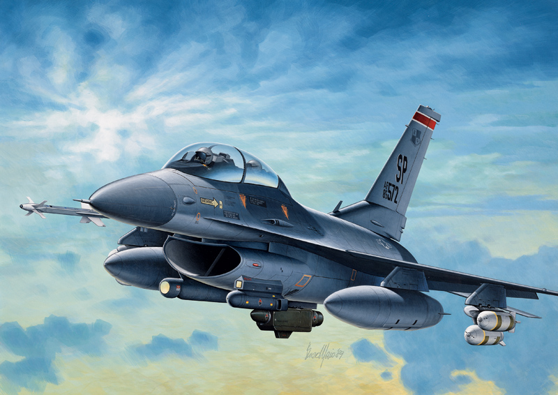 F-16 C/D Night Falcon Italeri 0188