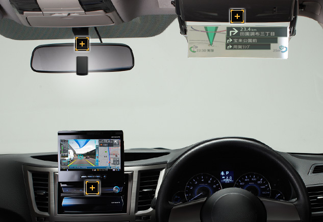 サイバーナビ AVIC-VH99 AVIC-ZH99 | ARヘッドアップディスプレイ