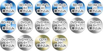 ラインアップ | BDR-XD05BK2/R2/W2/SV2 | PC用ドライブ | PC・スマホ