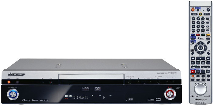 DVR-920H-S 商品概要 | DVDレコーダー | レコーダー・LDプレーヤー