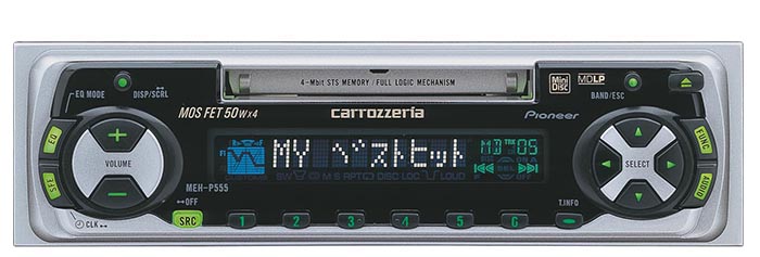 MEH-P555 商品概要 | オーディオメインユニット | カーAV | パイオニア