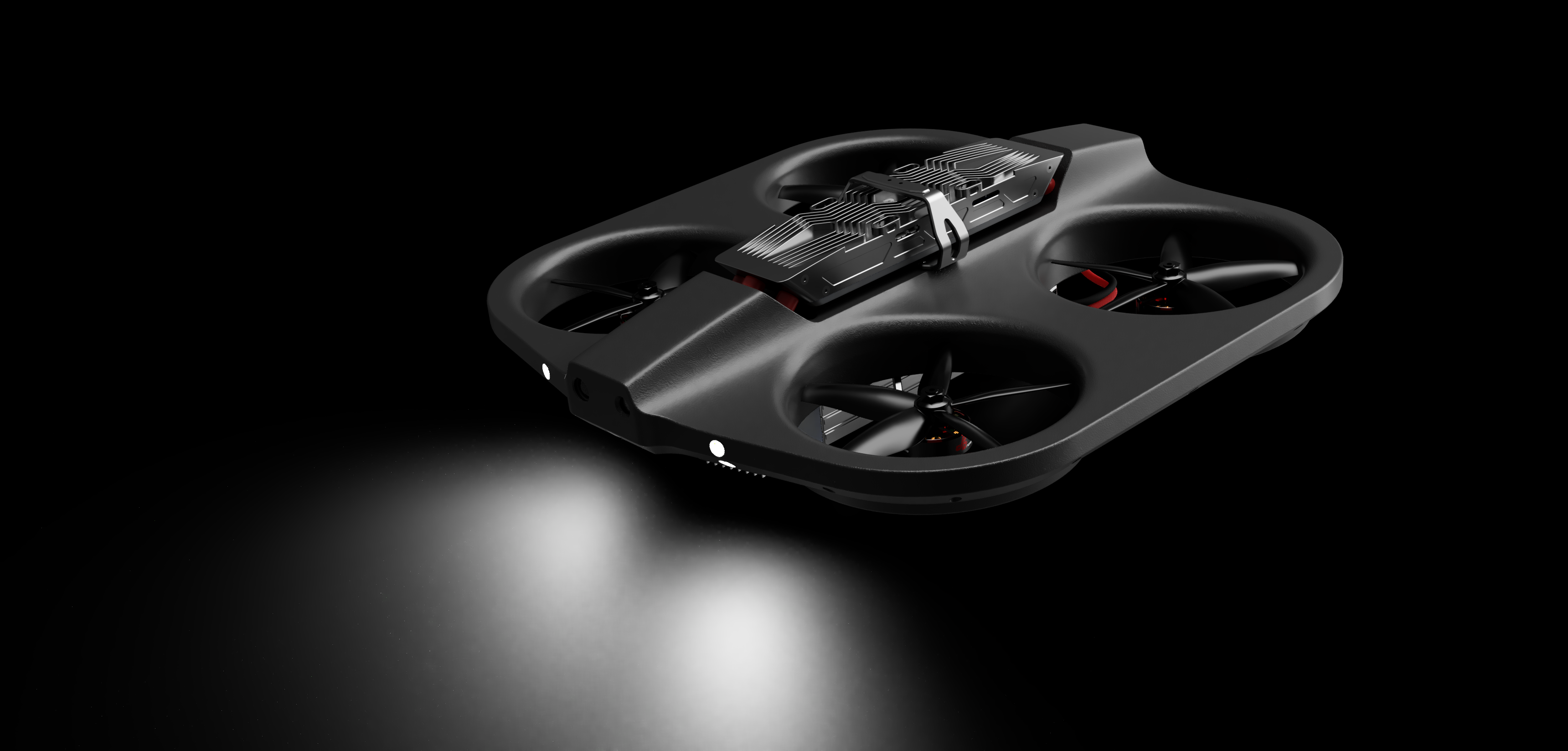 自律ホバリング型屋内点検用ドローン【EP-1】の開発に、当社の「産業用