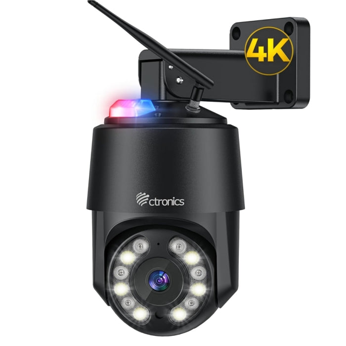 4K・16光学ズーム】Ctronics 防犯カメラ 屋外 800万画素 5GWi-Fi AI