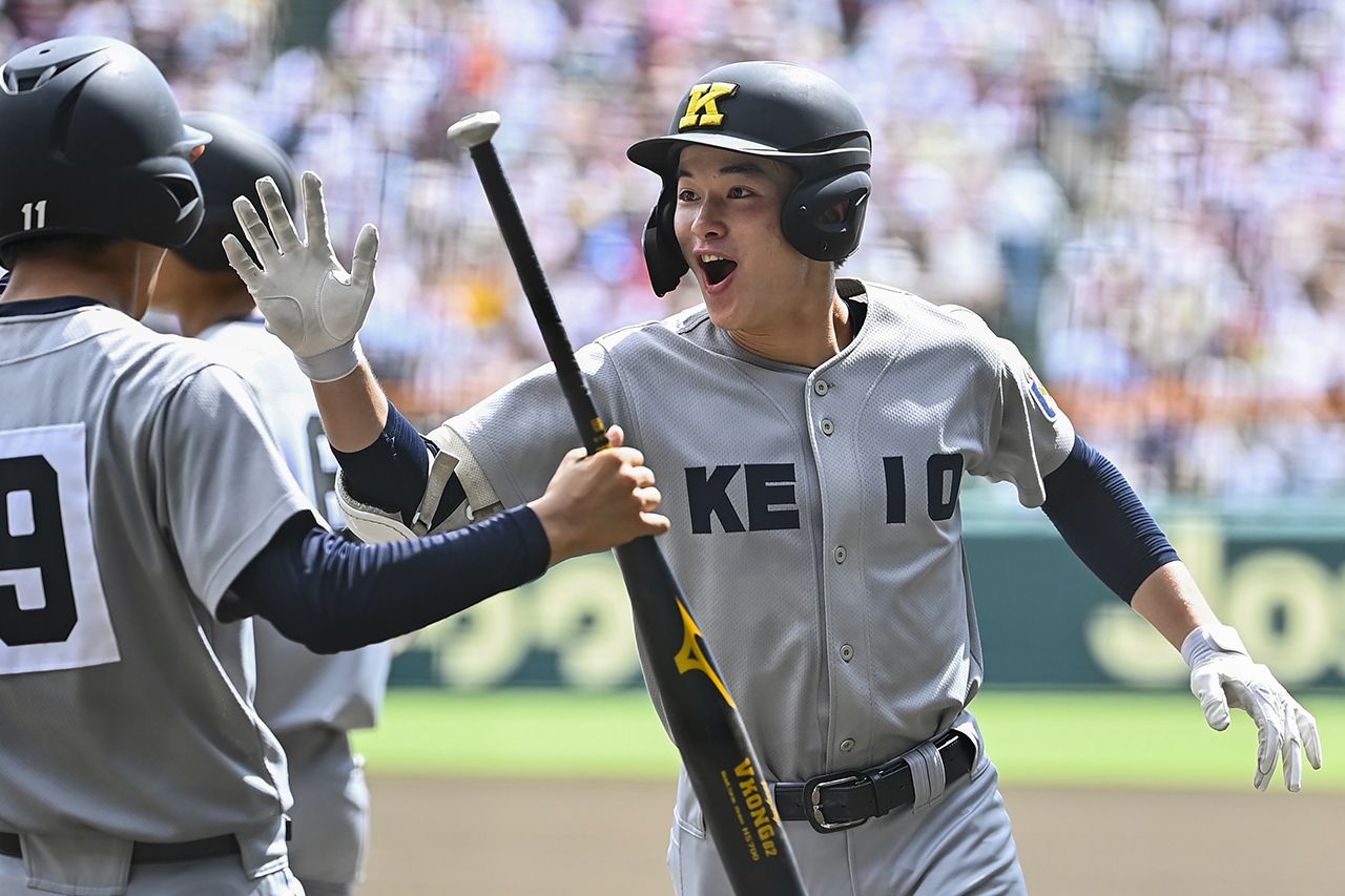 甲子園優勝】慶応高校の“美白プリンス”丸田湊斗選手、中学時代の秘蔵