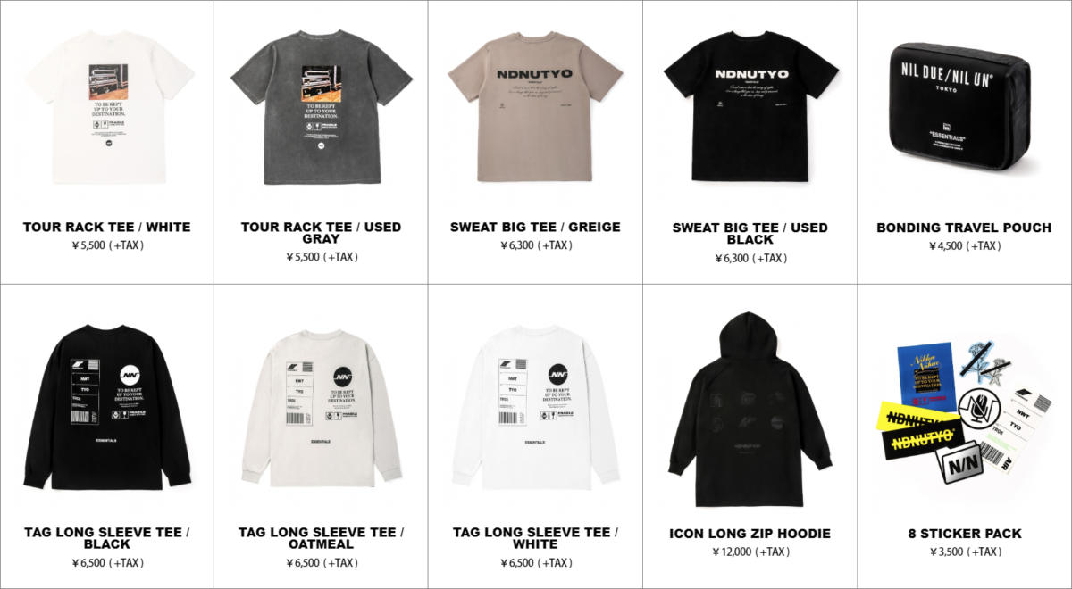 Ruki releases travel-themed collection for NIL DUE / NIL UN