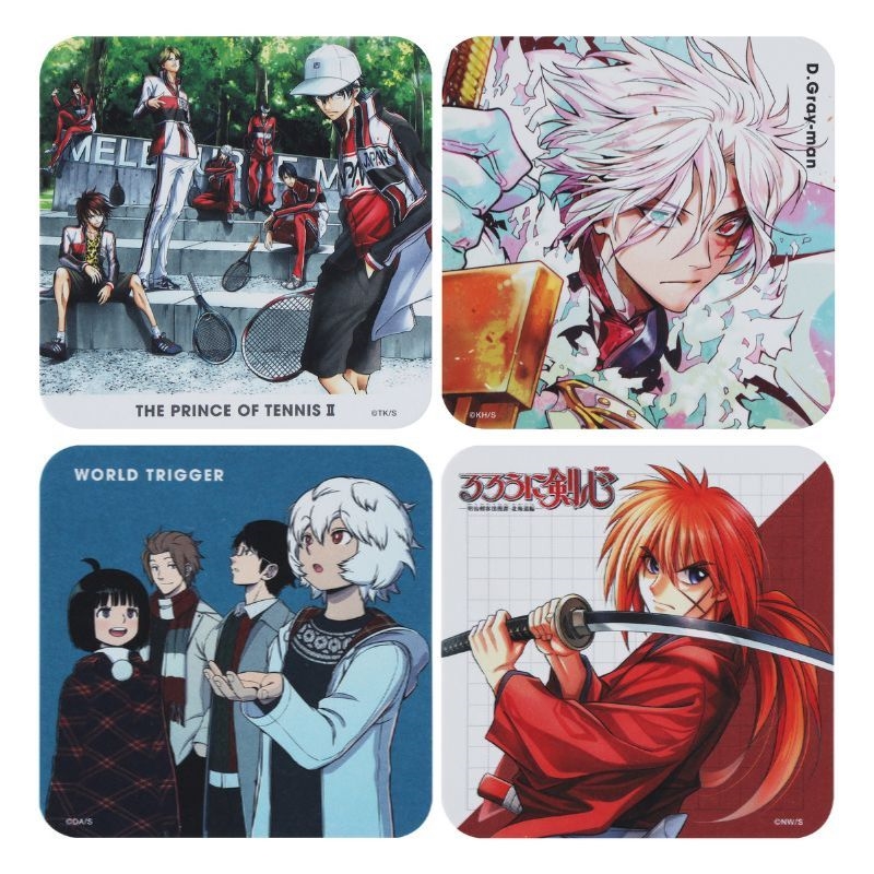 ジャンプSQ．」アートコースター 第1弾 全種セット （全45種