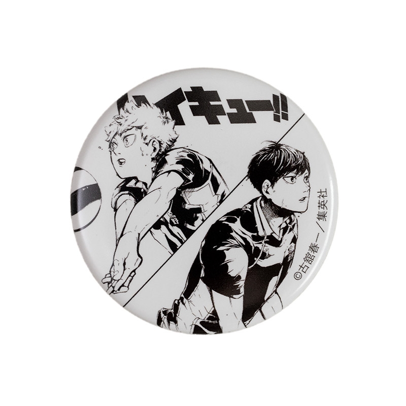 ハイキュー！！』缶バッジ 日向翔陽＆影山飛雄【仙台観光特使就任記念