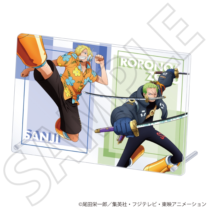 ONE PIECE』アクリルアートパネル／ゾロ・サンジ エッグヘッド