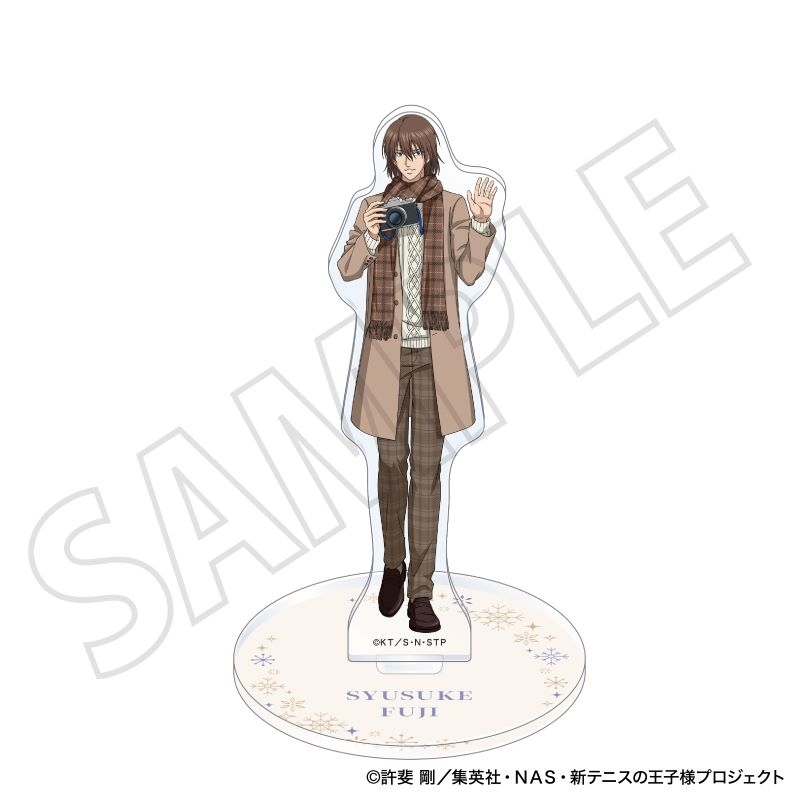 新テニスの王子様』アクリルスタンド／不二周助／冬のおでかけ: 装飾品