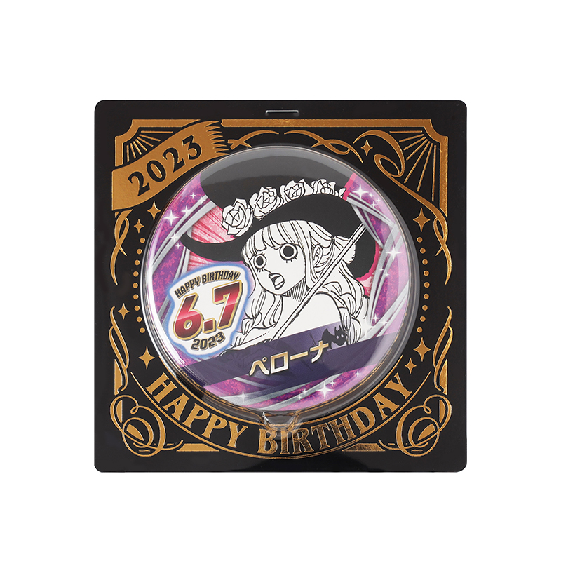 ONE PIECE』バースデイ缶バッジ ペローナ BC2