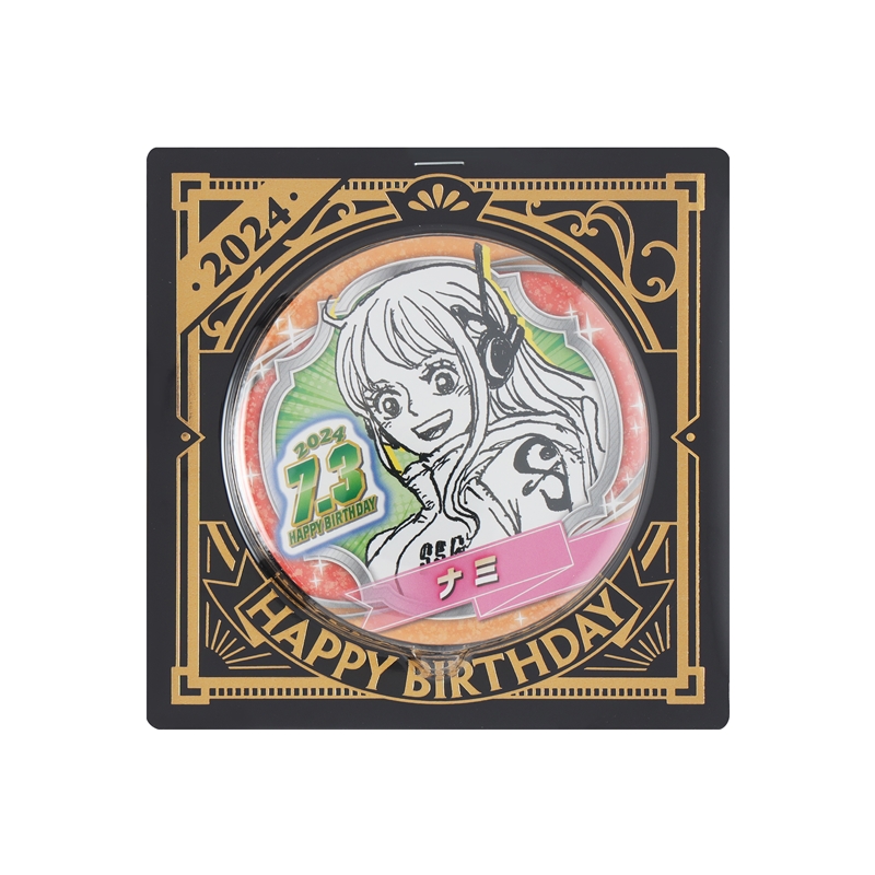 ONE PIECE』バースデイ缶バッジ ナミ BD3: アクセサリー類
