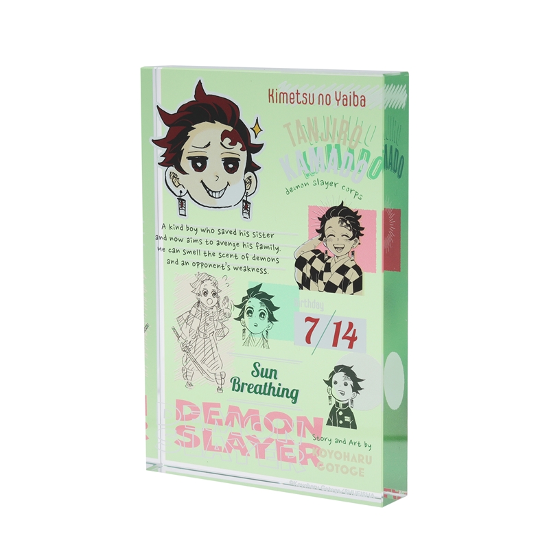 鬼滅の刃』アクリルブロック “HEROES” 竈門炭治郎 BD3: 装飾