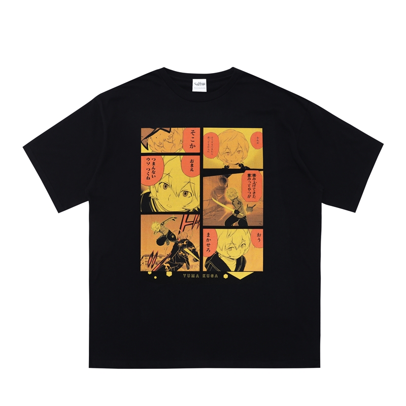 ワールドトリガー』ビッグシルエットTシャツ “HEROES” 空閑遊真