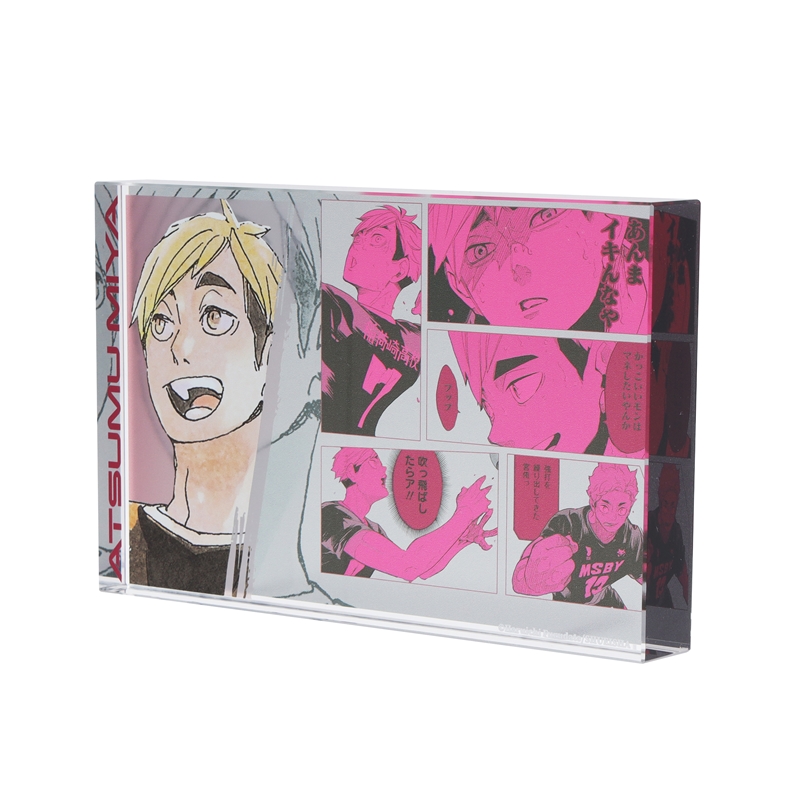 ハイキュー！！』アクリルブロック “HEROES” 宮侑 BD4: 装飾