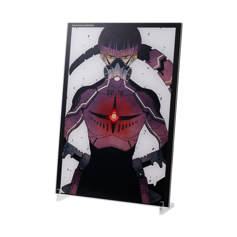 怪獣8号』箔入りアクリルアート 保科宗四郎＆怪獣10号 ＜怪獣8号展