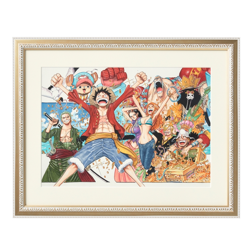 ONE PIECE』額装高精細複製原画 （週刊少年ジャンプ2010年