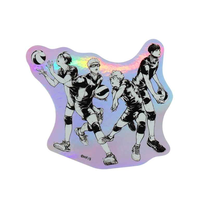 ハイキュー！！』オーロラシャインステッカー 日向翔陽＆影山飛雄