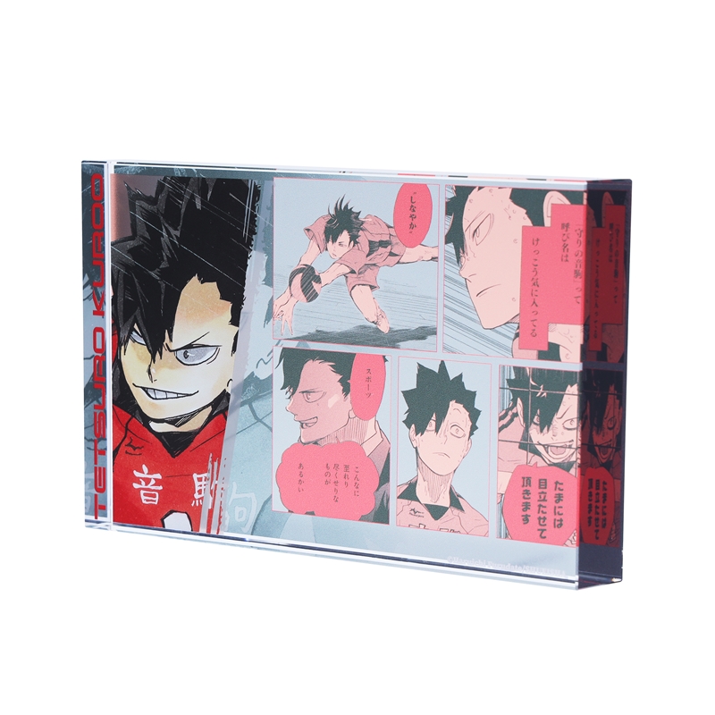 ハイキュー！！』アクリルブロック “HEROES” 黒尾鉄朗 BD4