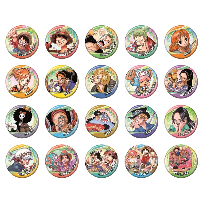 ONE PIECE』コレクション缶バッジ “SPRING” 第1弾 （全