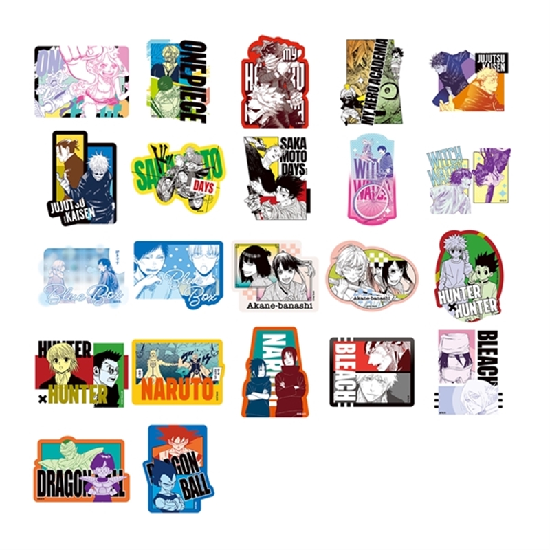 週刊少年ジャンプ」ステッカーコレクション－Buddy－ 全種セット