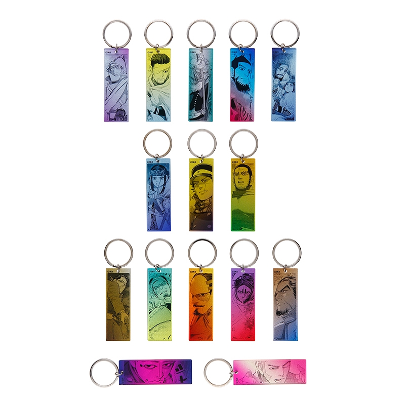 ゴールデンカムイ』メタリックアクリルキーホルダーコレクション （全