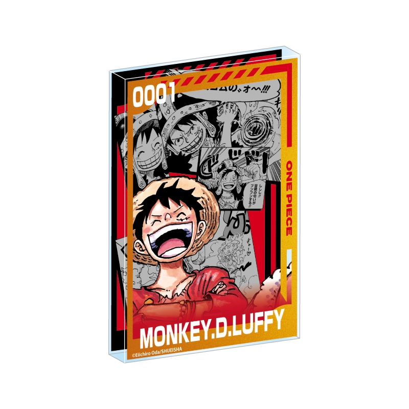 ONE PIECE』箔onアクリルブロック “HEROES” モンキー