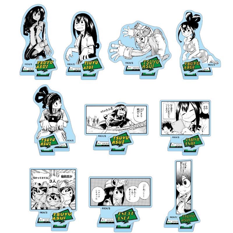 JCS限定 『僕のヒーローアカデミア』アクリルフィギュア