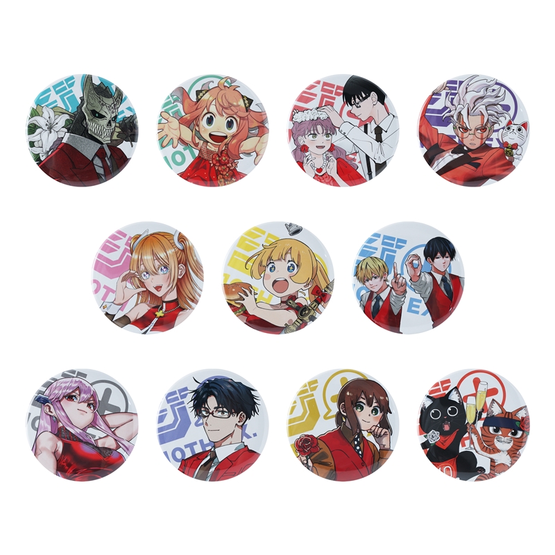 少年ジャンプ＋」コレクション缶バッジ （全11種／ランダム1種入り