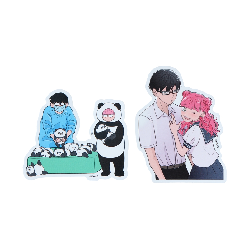 正反対な君と僕』ステッカー（2枚入り） ＜少年ジャンプ＋展＞ BE2