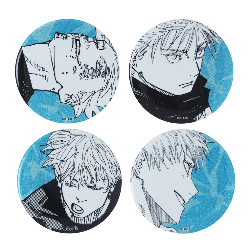 呪術廻戦』缶バッジ4個セット EMOTIONS 五条悟 －人外魔境