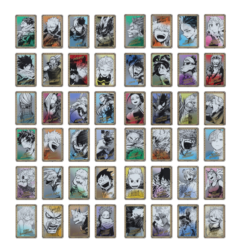 僕のヒーローアカデミア』箔押しクリアカードコレクション 全種セット