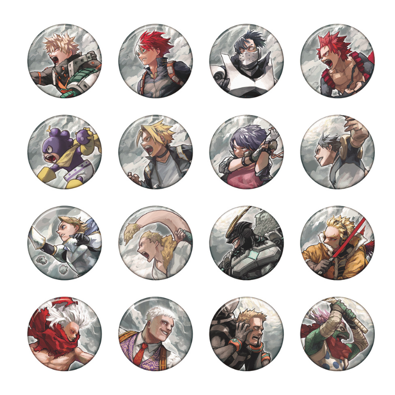 僕のヒーローアカデミア』コレクション缶バッジ KEY VISUAL