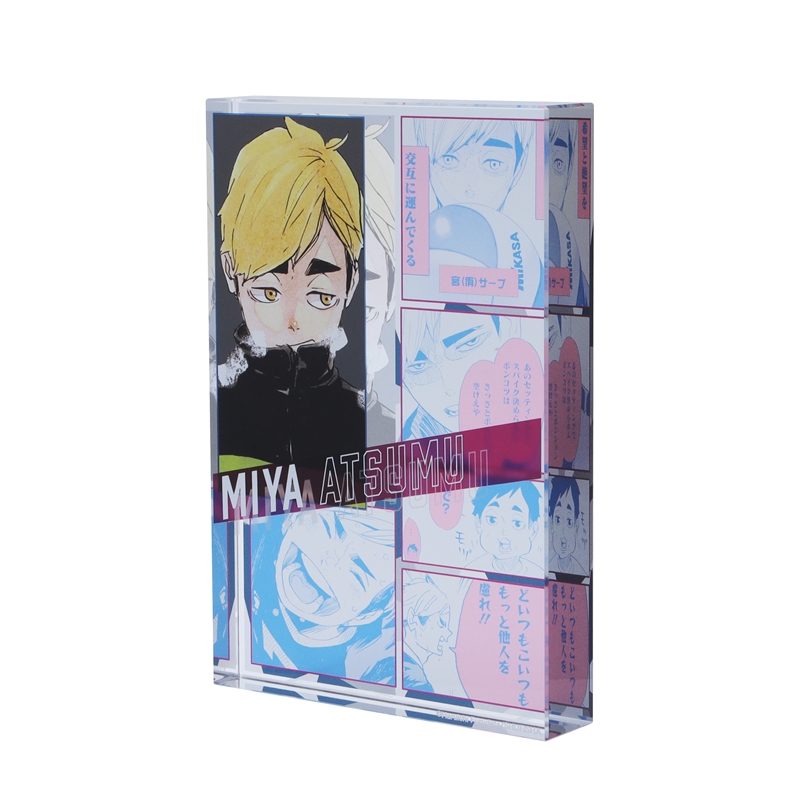 ハイキュー！！』アクリルブロック “HEROES” 宮侑 BE4: 装飾