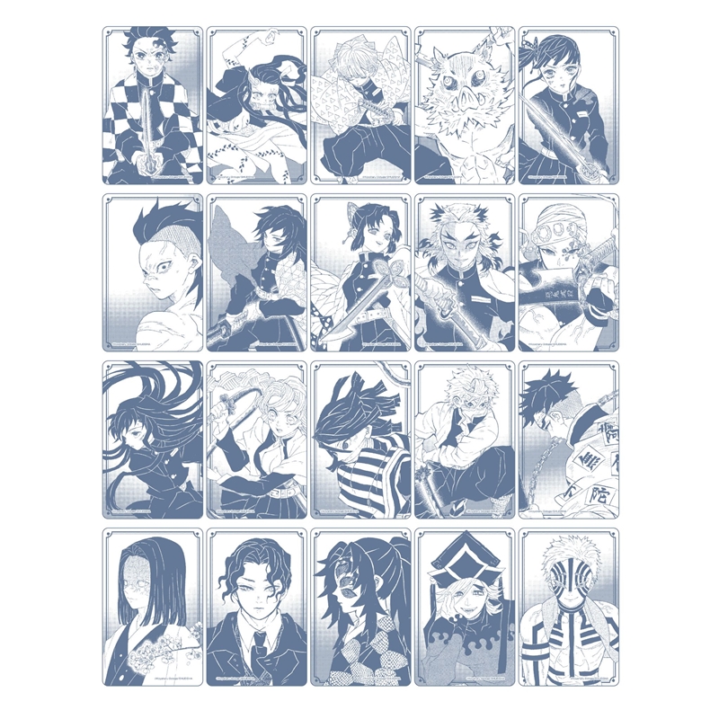 JCS限定 『鬼滅の刃』箔カードコレクション 第1弾 全種セット （全