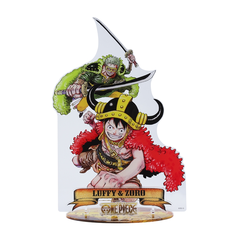 ONE PIECE』アクリルGIGAフィギュア ルフィ＆ゾロ