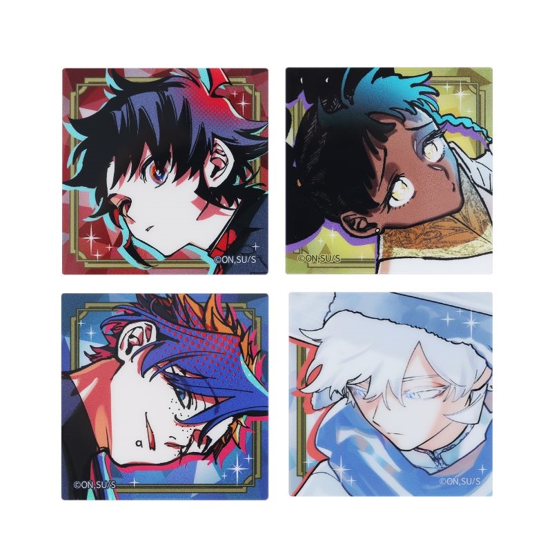 魔男のイチ』アクリルマグネットEx．4個セット BE4: 日用品