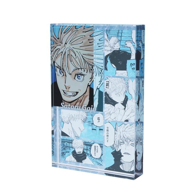 呪術廻戦』アクリルブロック “HEROES” 五条悟 BE4: 装飾品