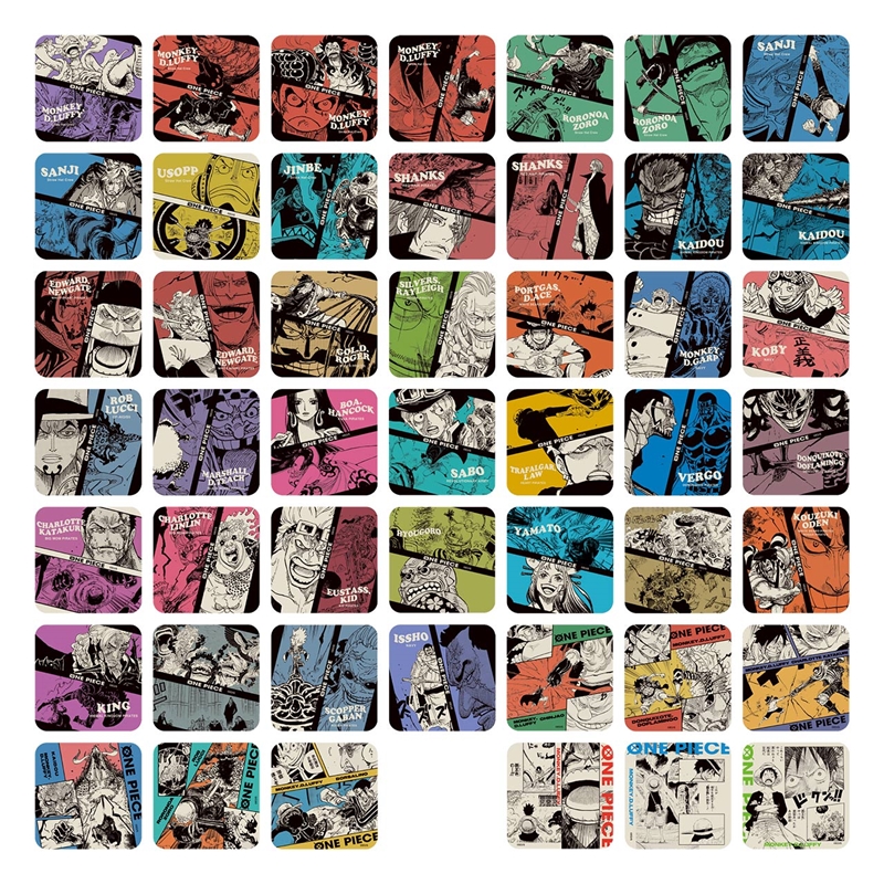ONE PIECE』アートコースター 第5弾 全種セット （全45種