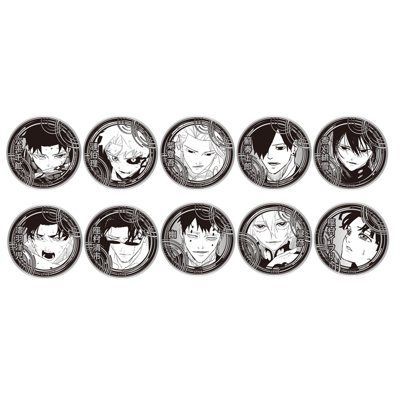 カグラバチ』シルバー缶バッジコレクション 第1弾 （全10種