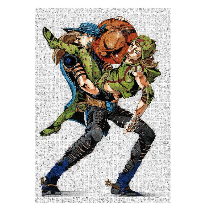 ジョジョの奇妙な冒険 Part7 スティール・ボール・ラン』モザイク