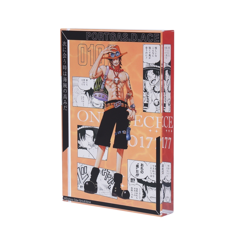 ONE PIECE』アクリルブロック “HEROES” ポートガス・D