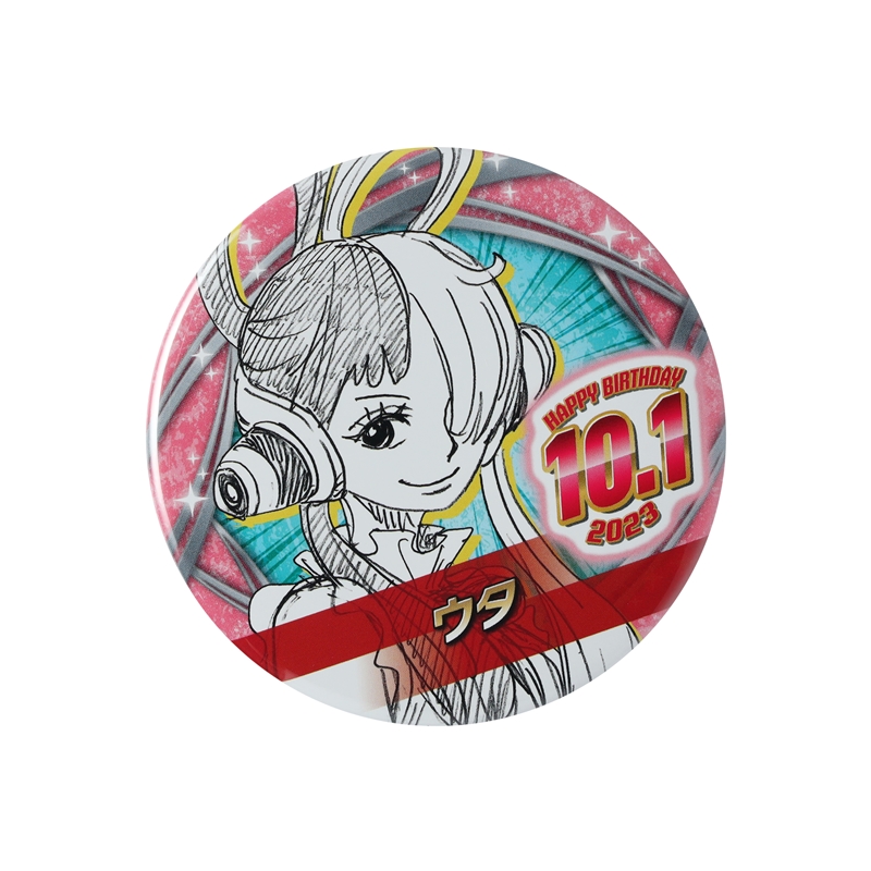 ONE PIECE』バースデイ缶バッジ ウタ BC4: アクセサリー類